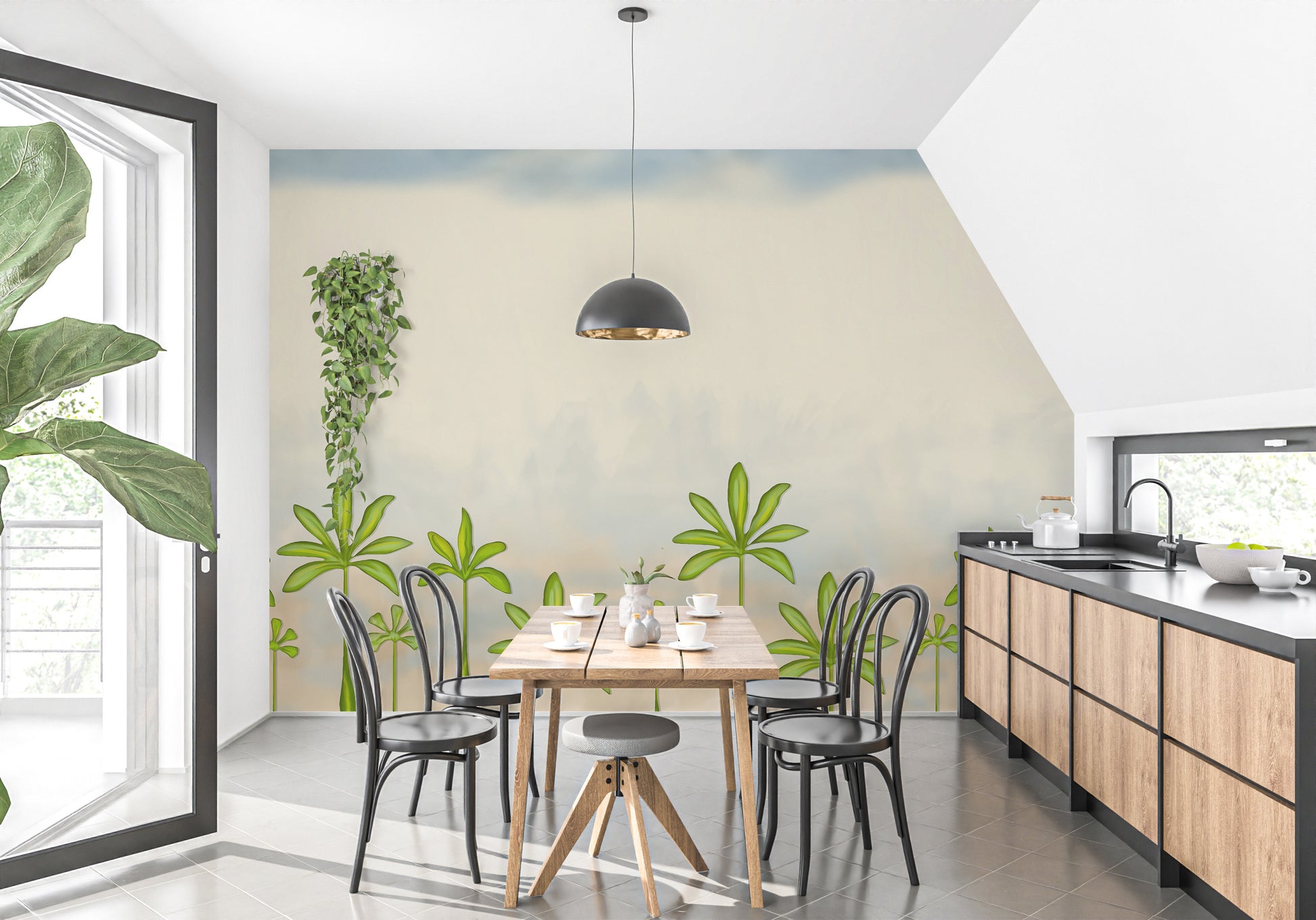 Mughal Garden Wallpaper Murals - Giffywalls