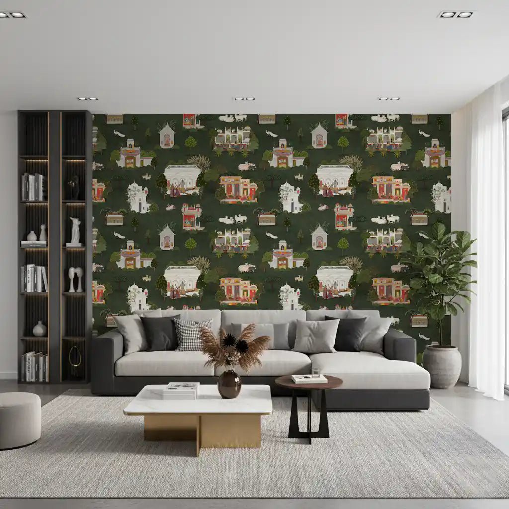 Fototapet cu vise la Palatul Mughal