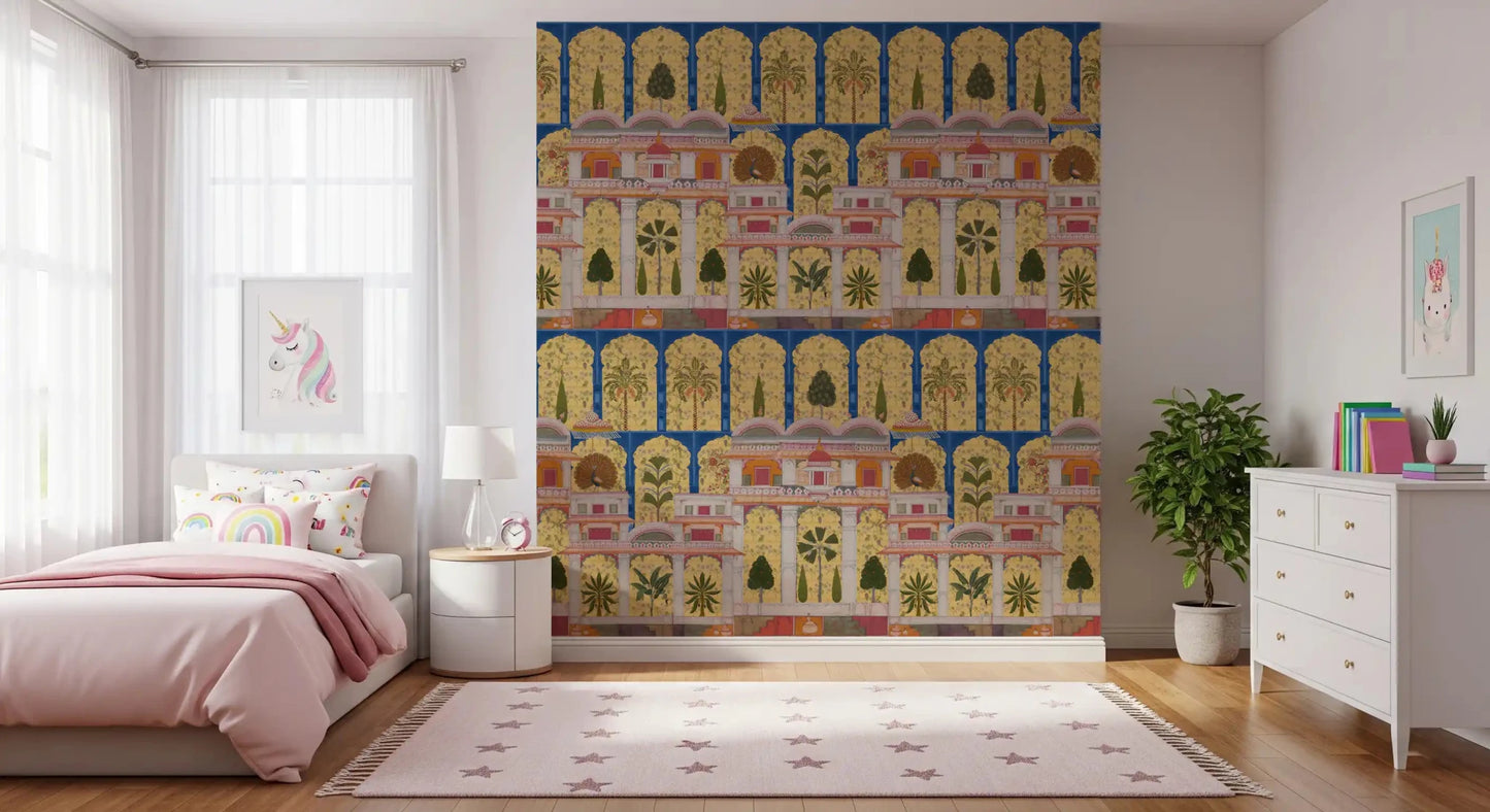 Fototapet în grădina Palatului Mughal