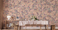 Multicolor Poesies Flowers Wallpaper Murals - Giffywalls