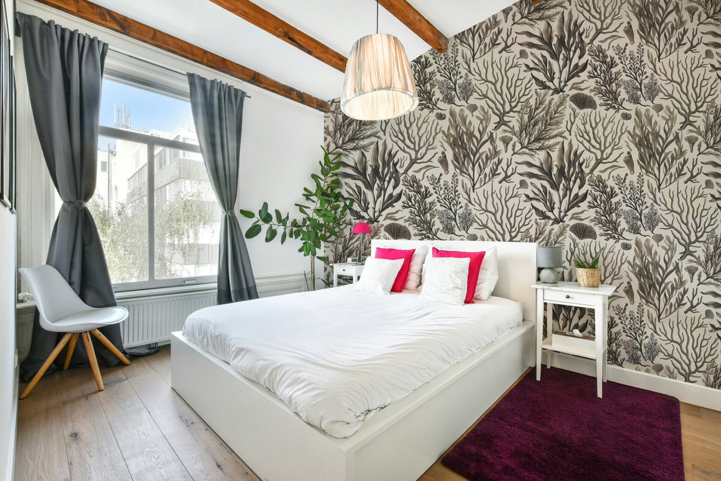 Mystical Ocean Underwater Foliage Garden Wallpaper