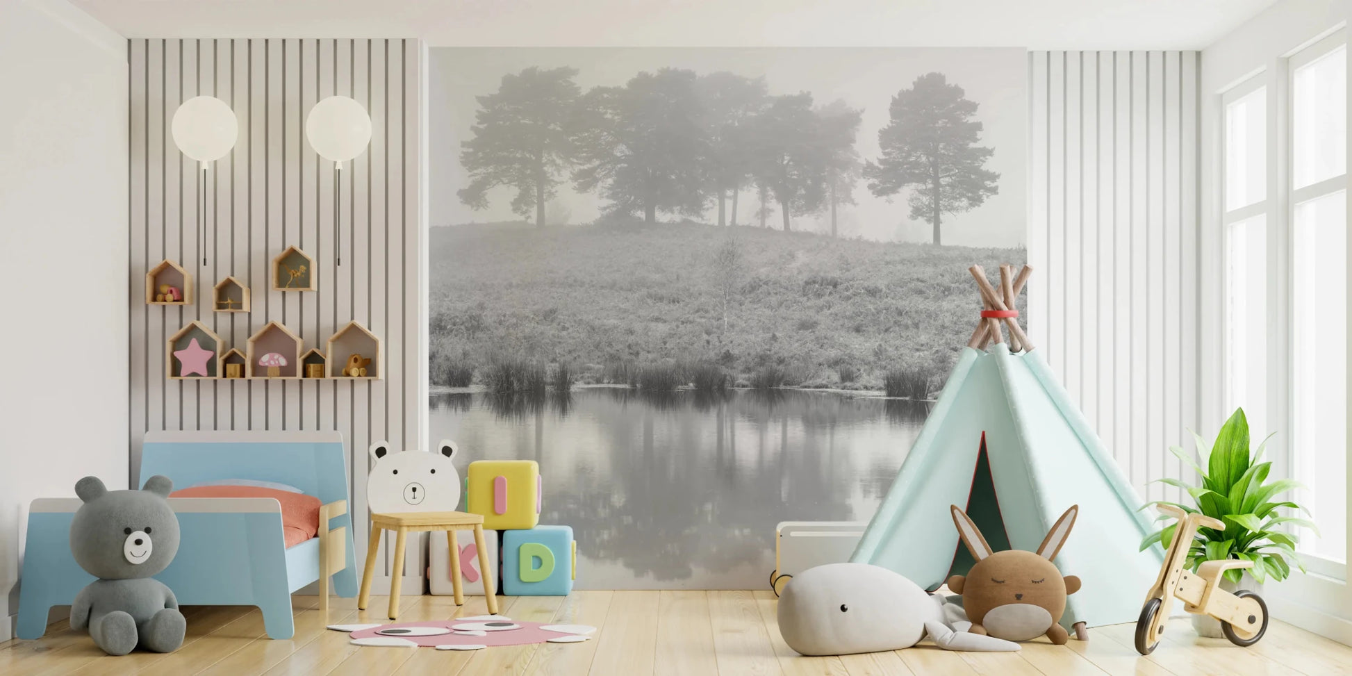 Mystical Reflections Wall Mural