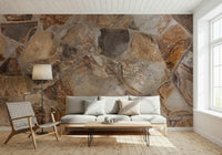 Fresque murale fusion pierre naturelle -2308537
