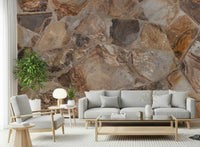 Fresque murale fusion pierre naturelle -2308537