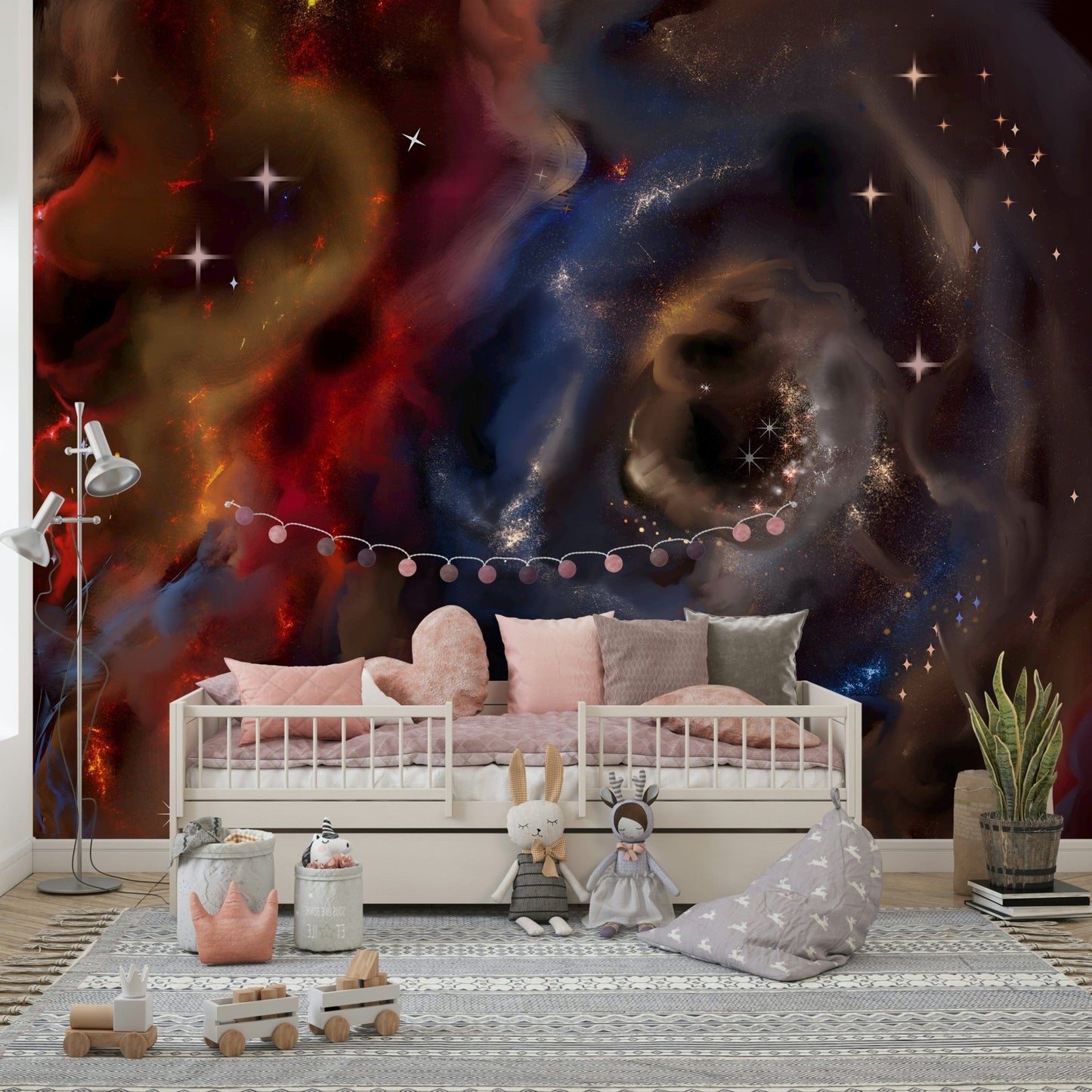Luxury home Nebulae Cascade unique wall picture.