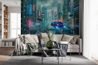 Neo - Tokyo Nights Wall Mural