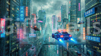 Neo - Tokyo Nights Wall Mural