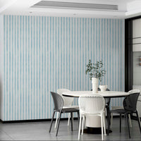 Minimalist baby blue stripe wallpaper
