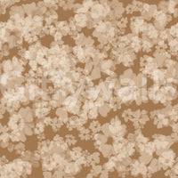 Organic neutral petal wall mural, unique muted color palette, Neutral Floral Haze.