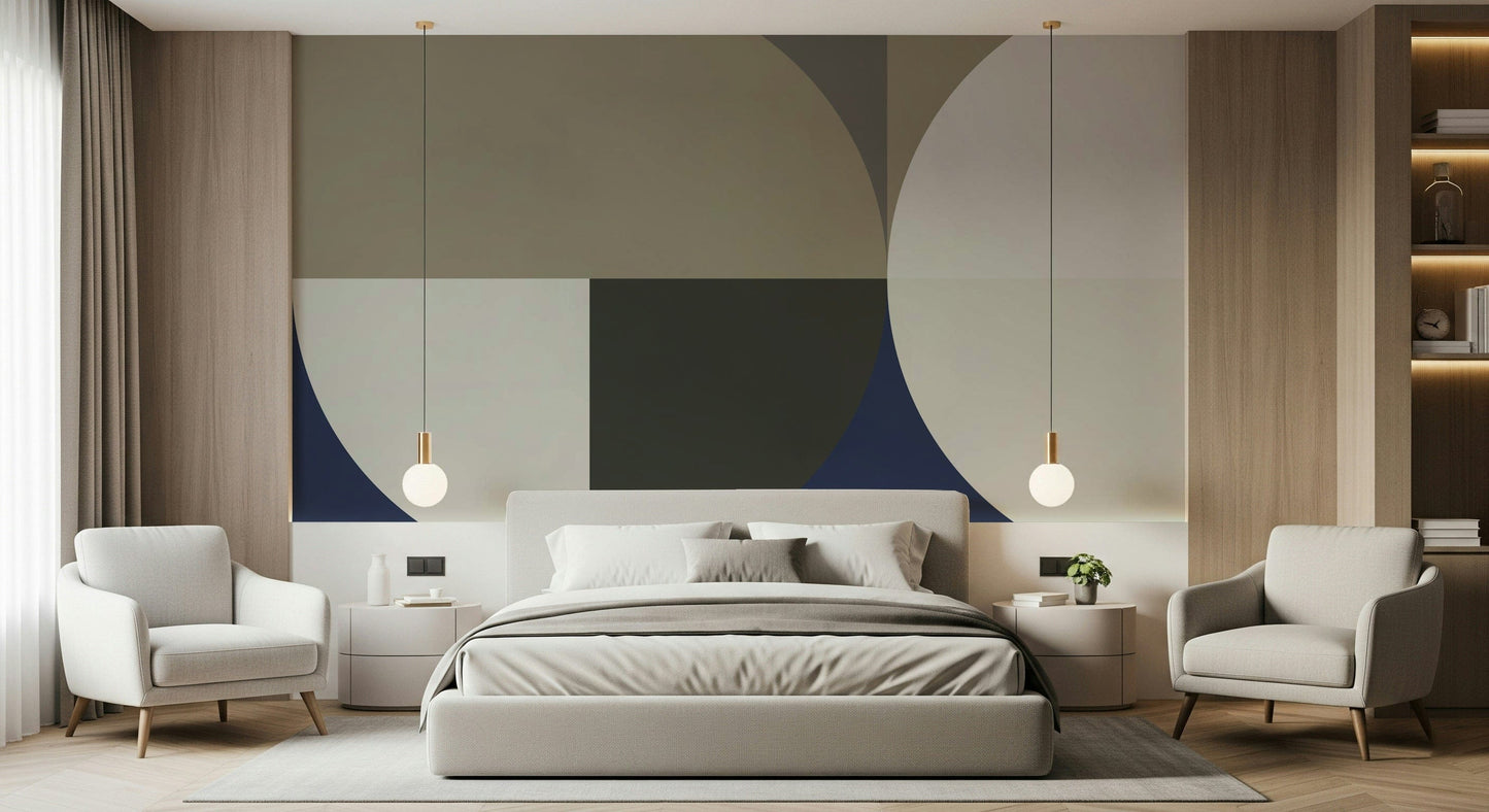 Neutral Tones Balance Wall Mural