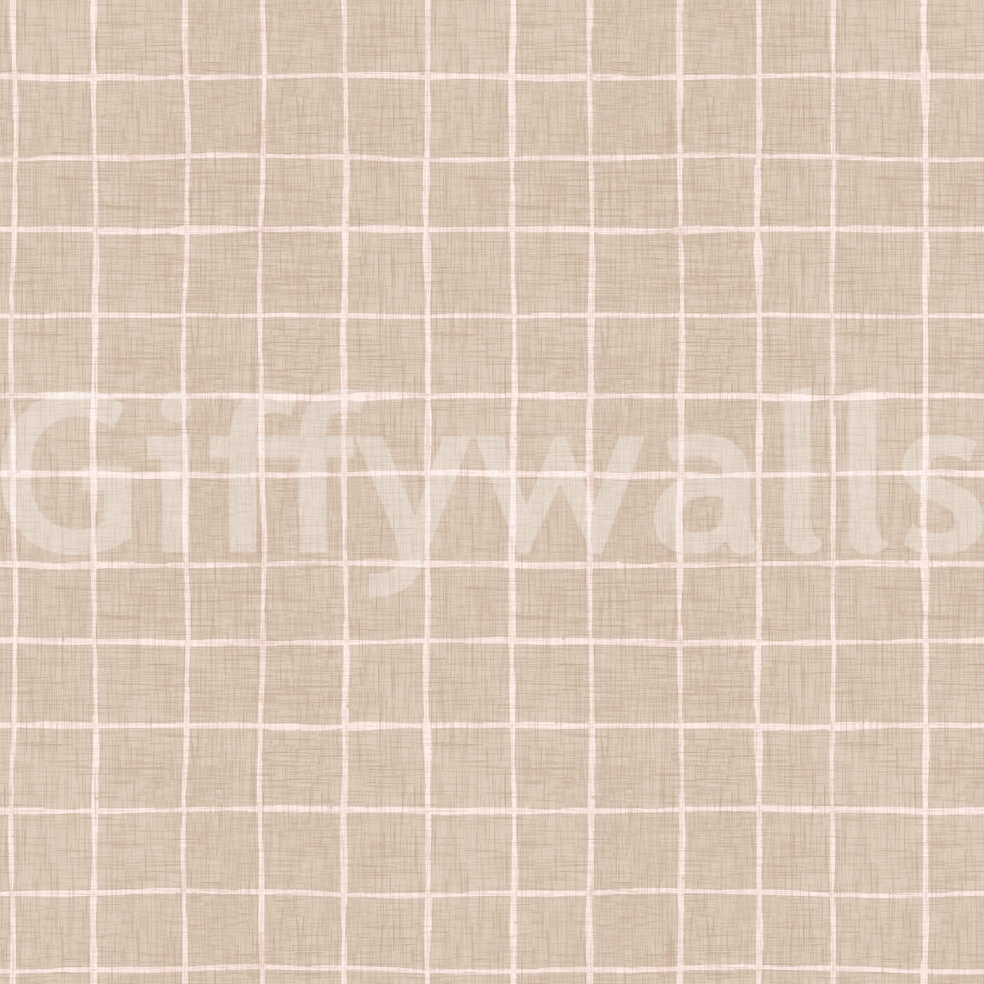 Neutral Grid Wallpaper⁠