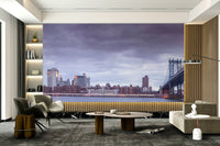 The design has a very polished and peaceful effect on the space.

