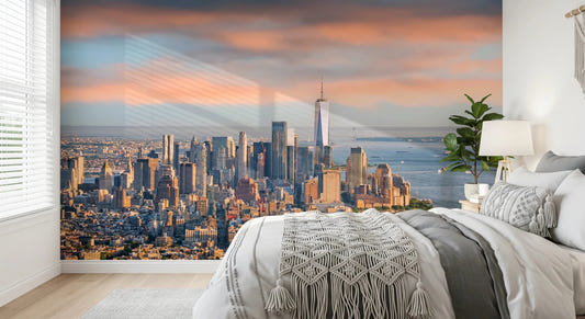 New York Dawn Wall Mural