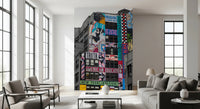 New York Graffiti Wall Mural
