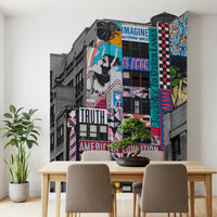 New York Graffiti Wall Mural