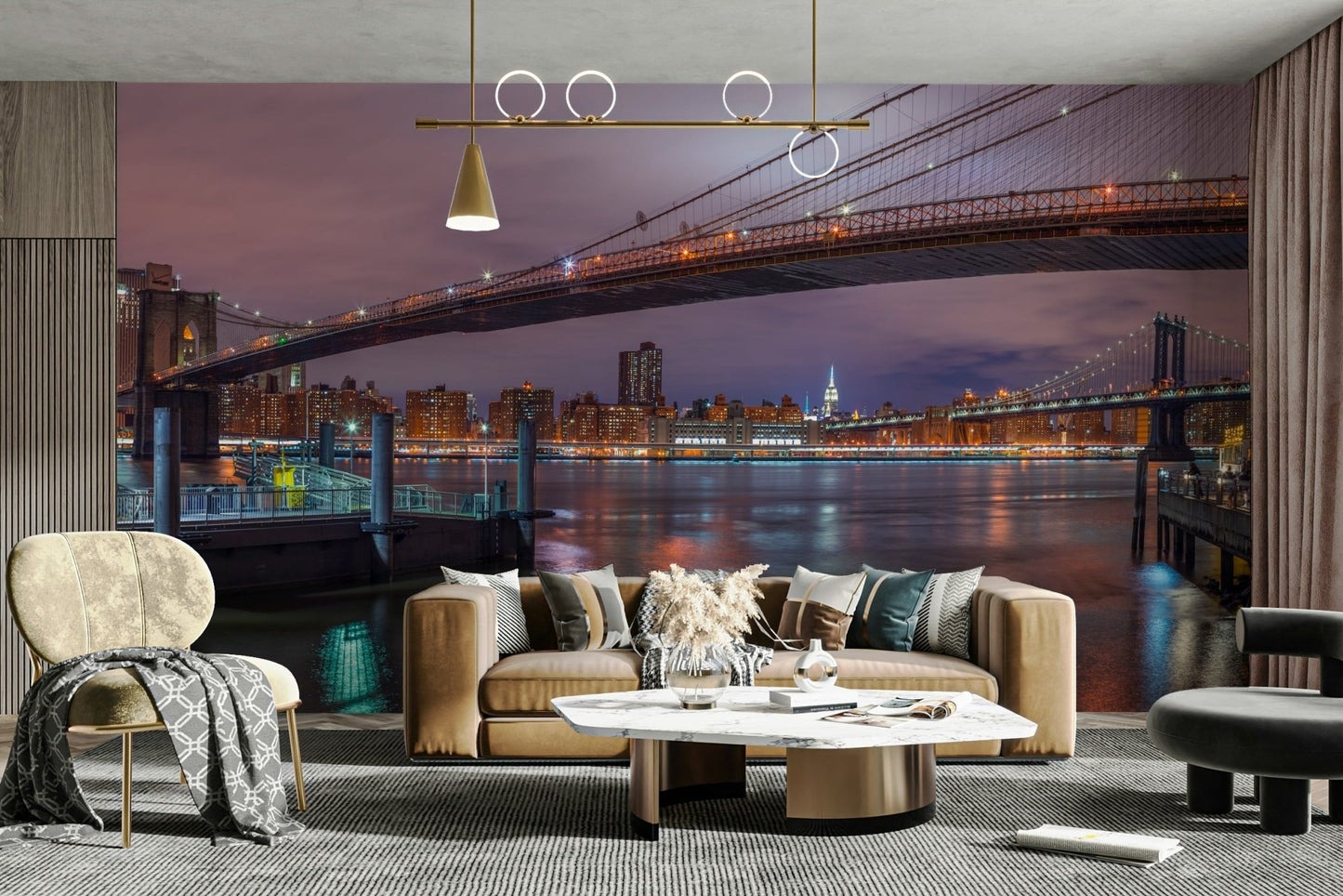 The style is energetic and feels very urban and luxurious.

