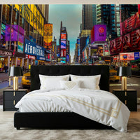 New York's Urban Pulse Wall Mural