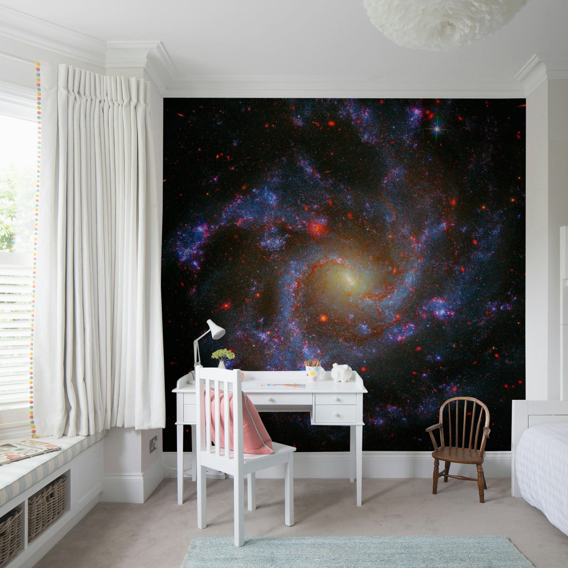 NGC Galaxy urban loft artistic wall mural design