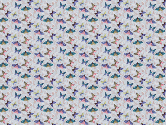 カラフルな蝶のパターンの壁紙壁画