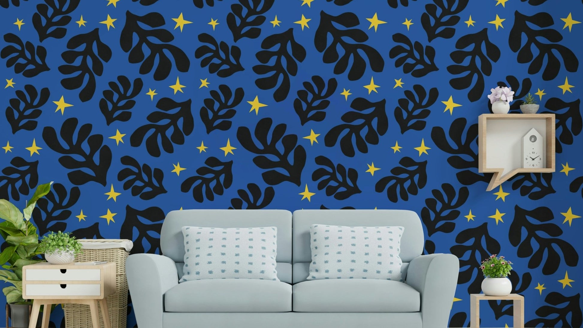 A large-scale art print with a modern aesthetic.

