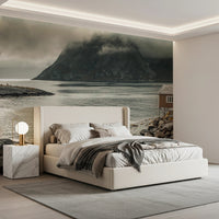 Nordic Coastal Retreat Wall Mural