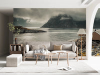 Nordic Coastal Retreat Wall Mural