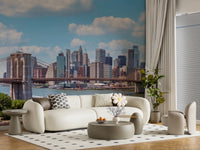 NYC Bridge Vista Wall Mural