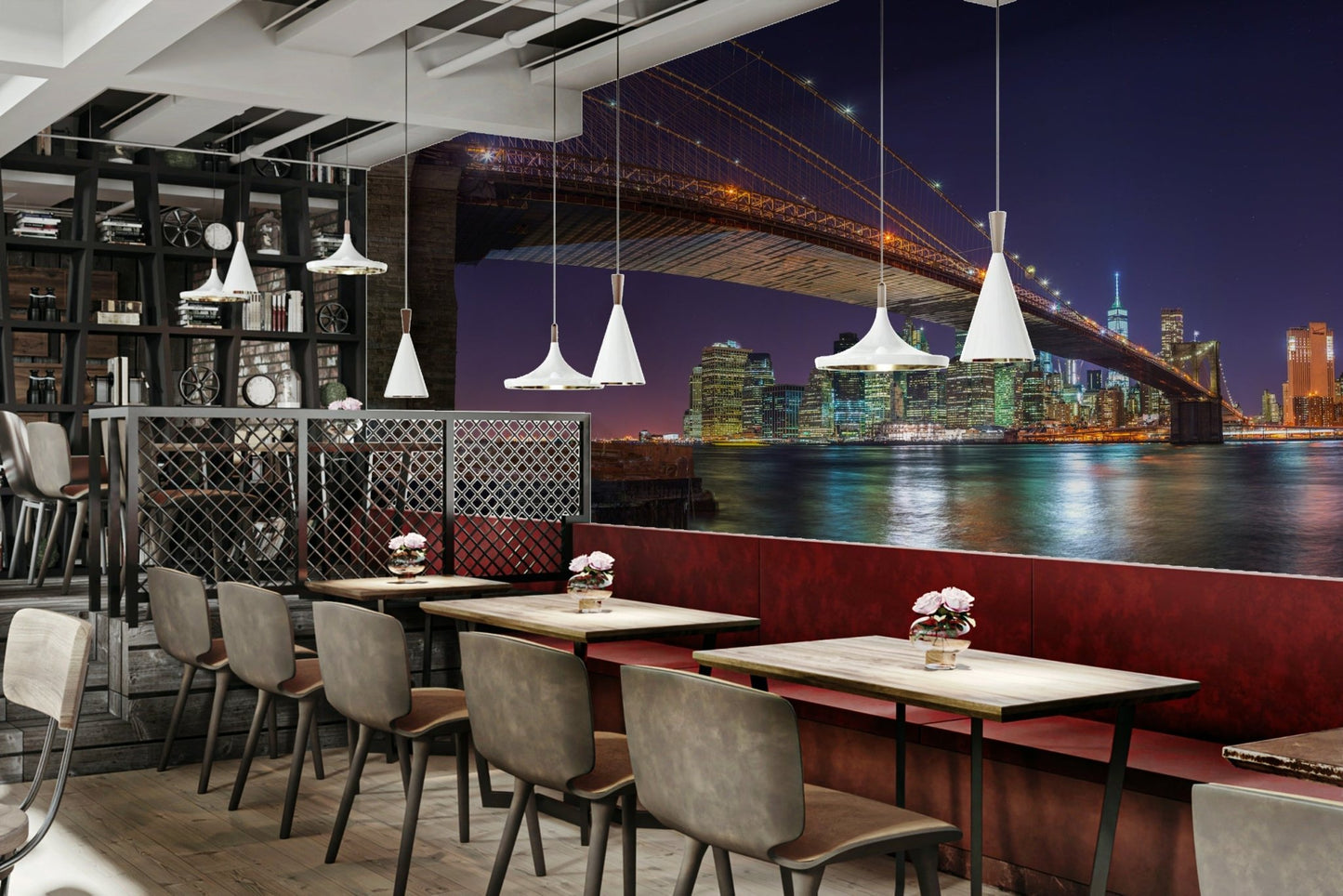 Inviting and sophisticated aesthetic.

