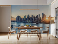 NYC Skyline at Dawn Wall Mural