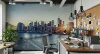NYC Skyline at Dawn Wall Mural