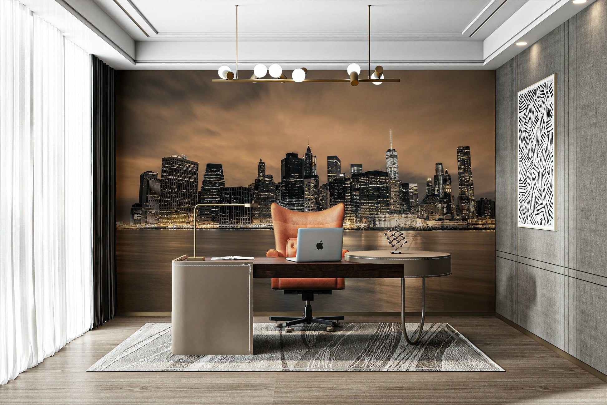 Night City Dreams peaceful wallpaper