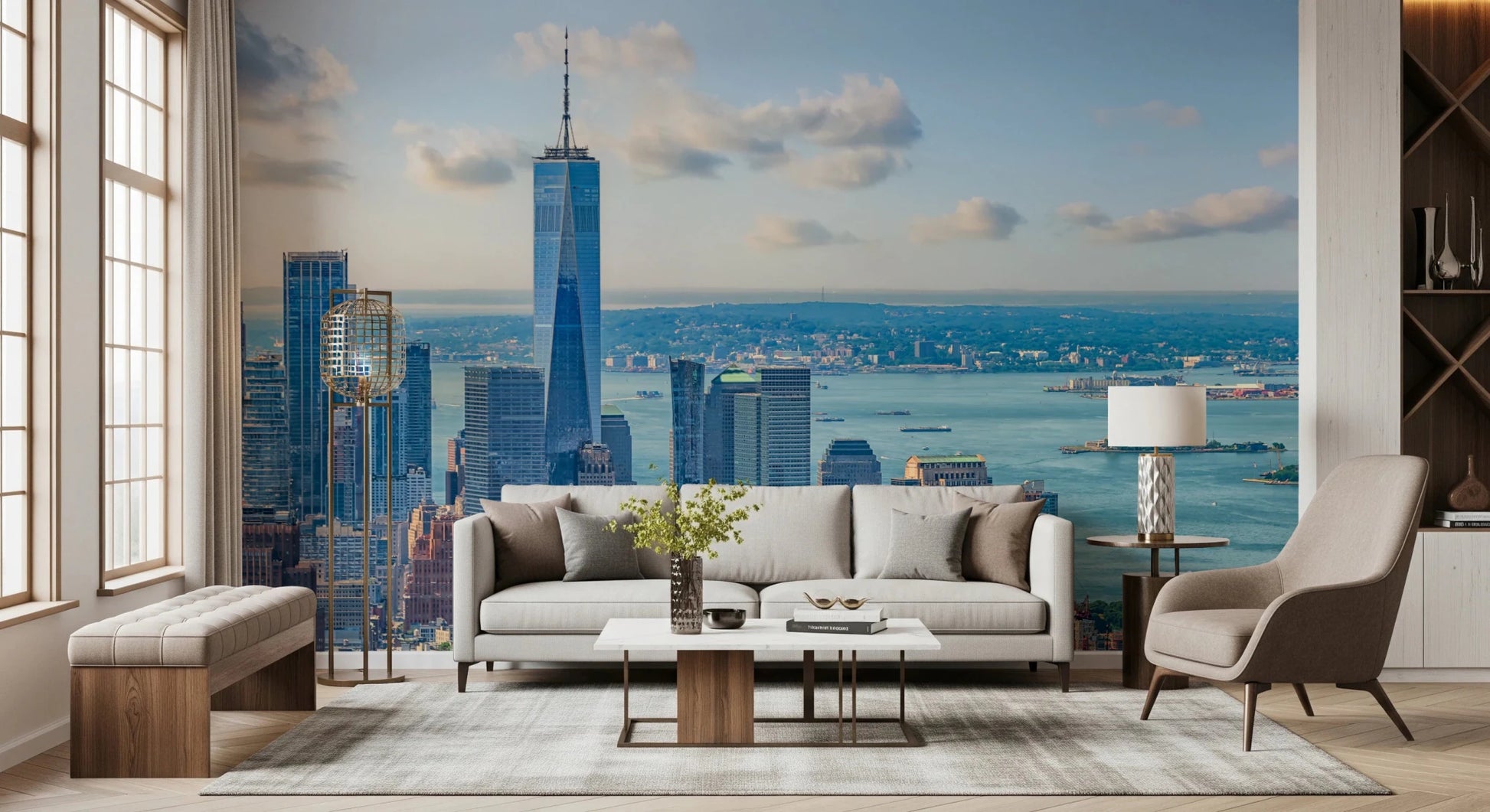 NYC Skyline Majesty Wall Mural