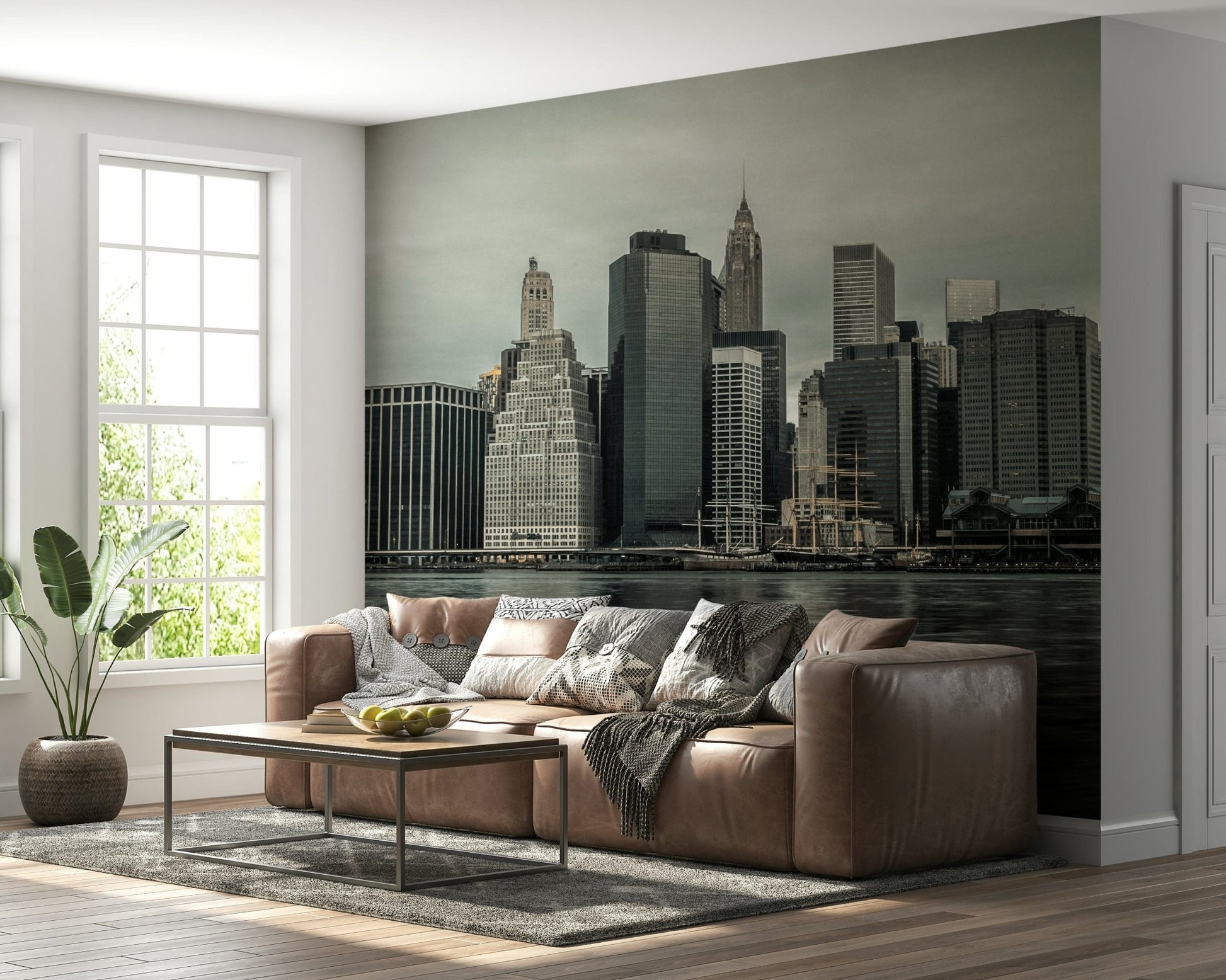 NYC Skyline Wall Mural
