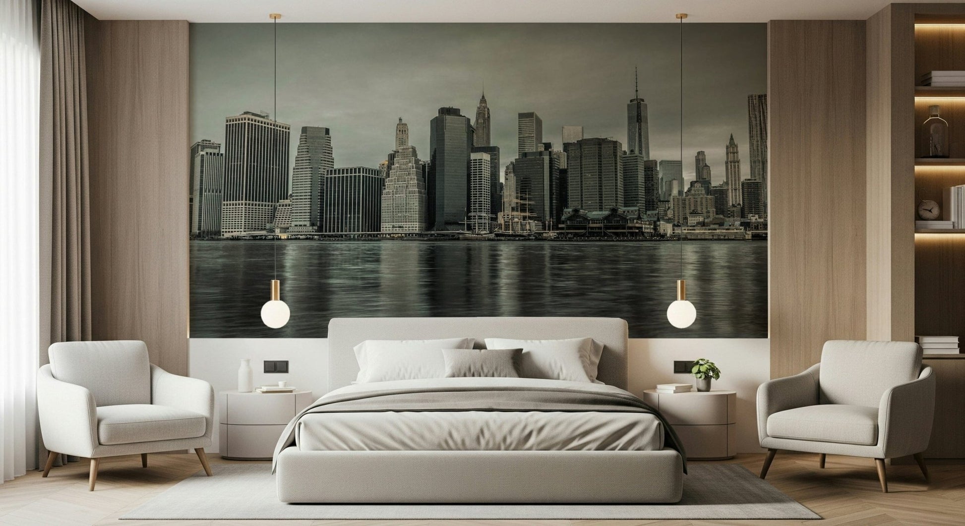 NYC Skyline Wall Mural