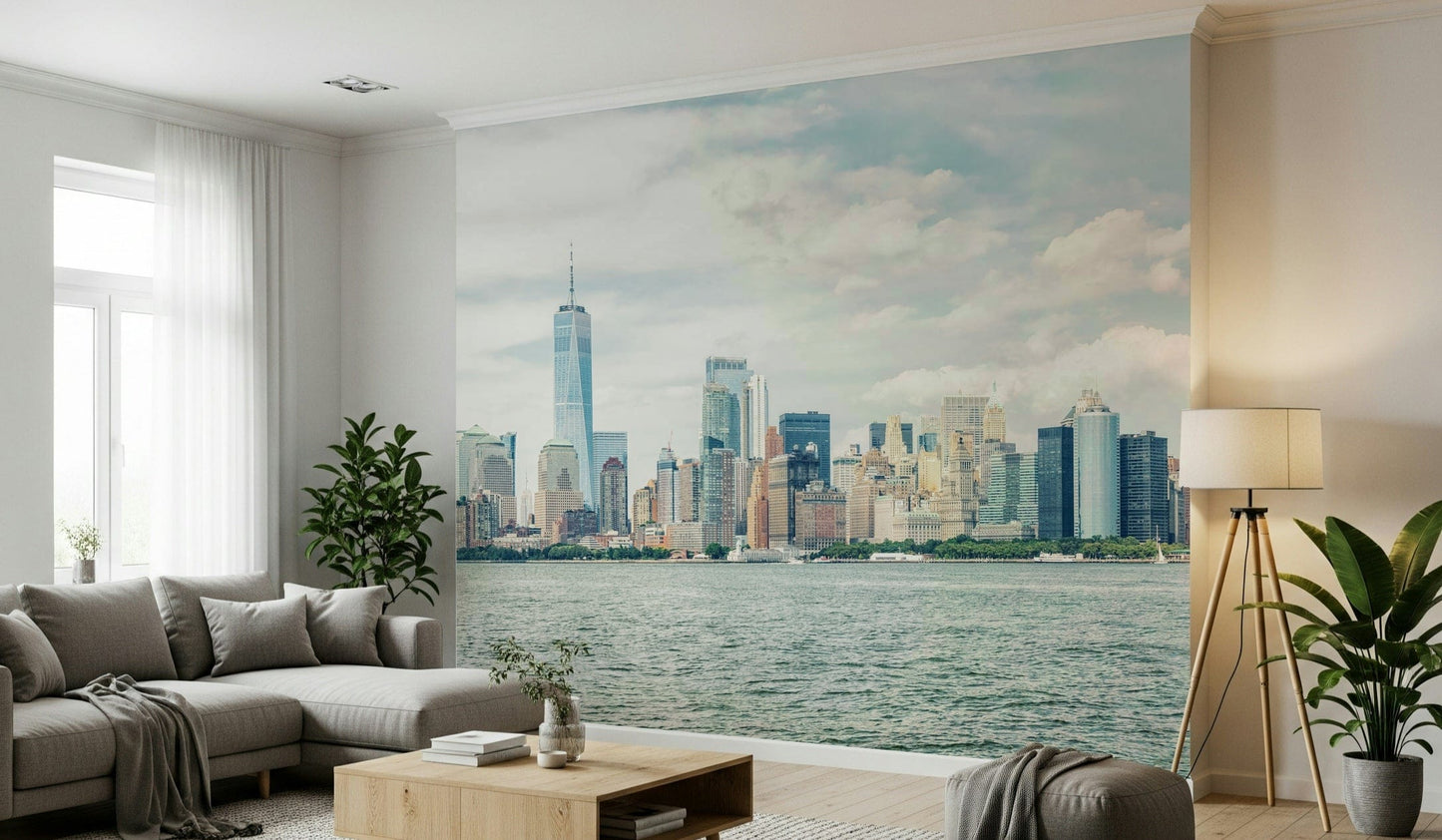 Wandbild mit Blick auf die Skyline von New York