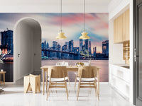 NYC Twilight Dreams Wall Mural