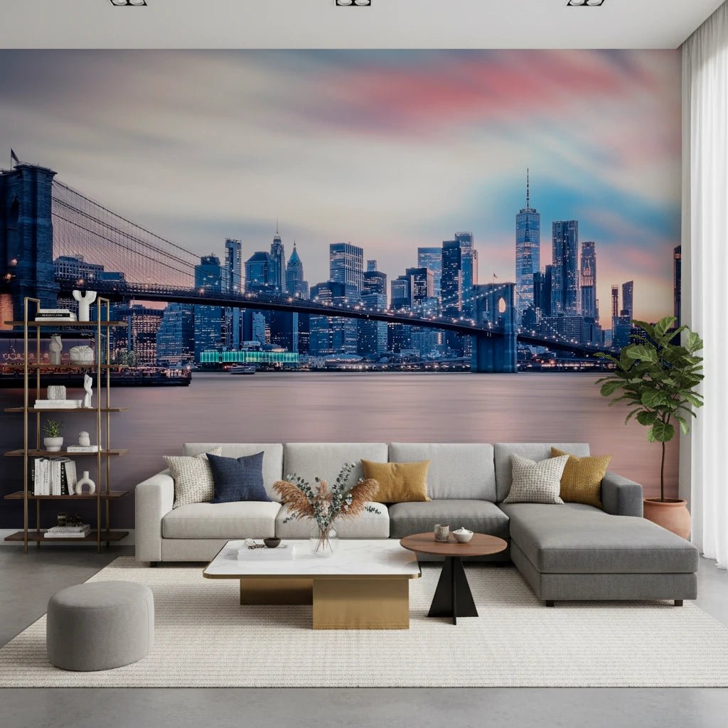 NYC Twilight Dreams Wall Mural
