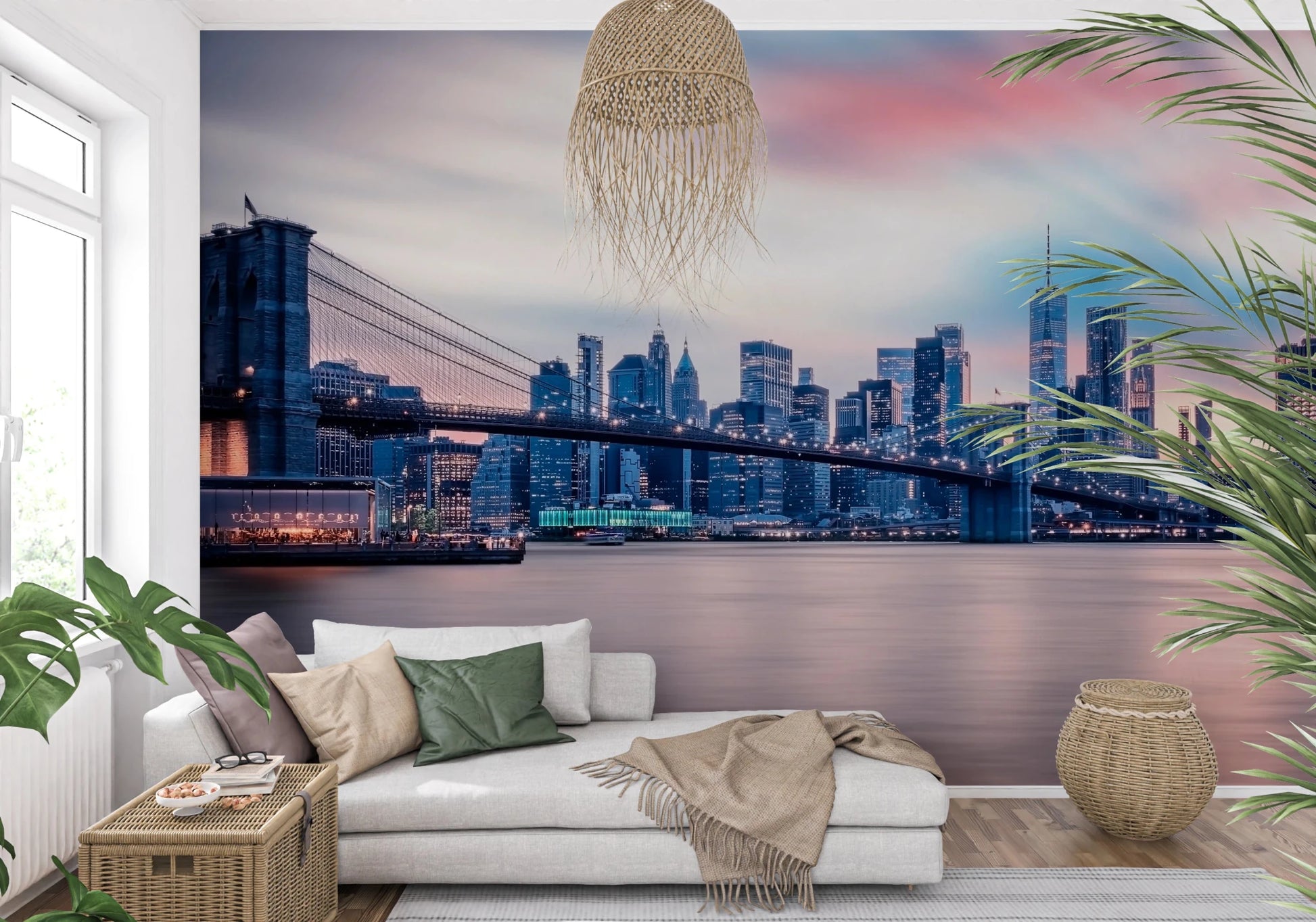 NYC Twilight Dreams Wall Mural