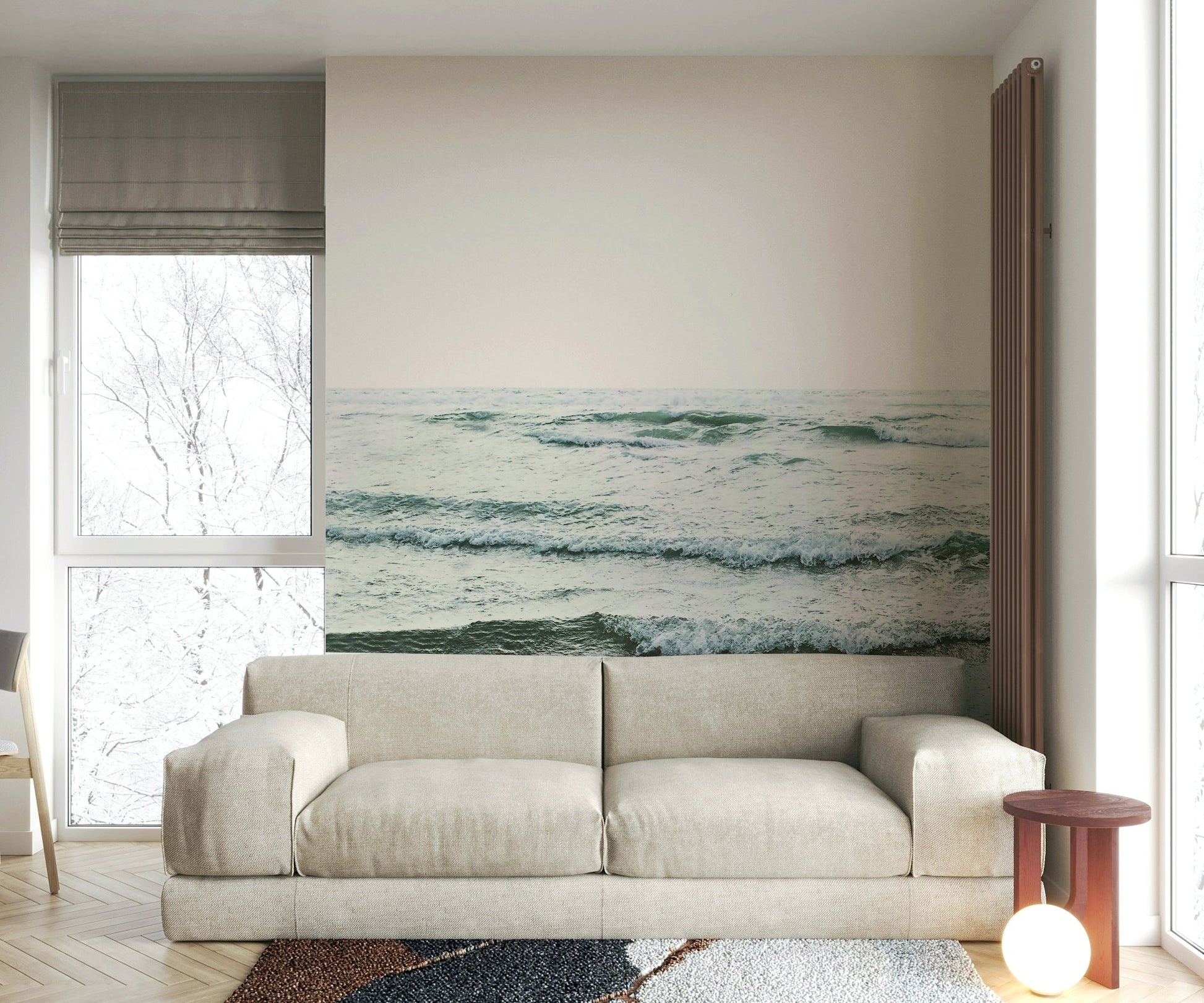 Inviting and calming aesthetic.

