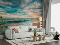 Ocean Hues Wall Mural
