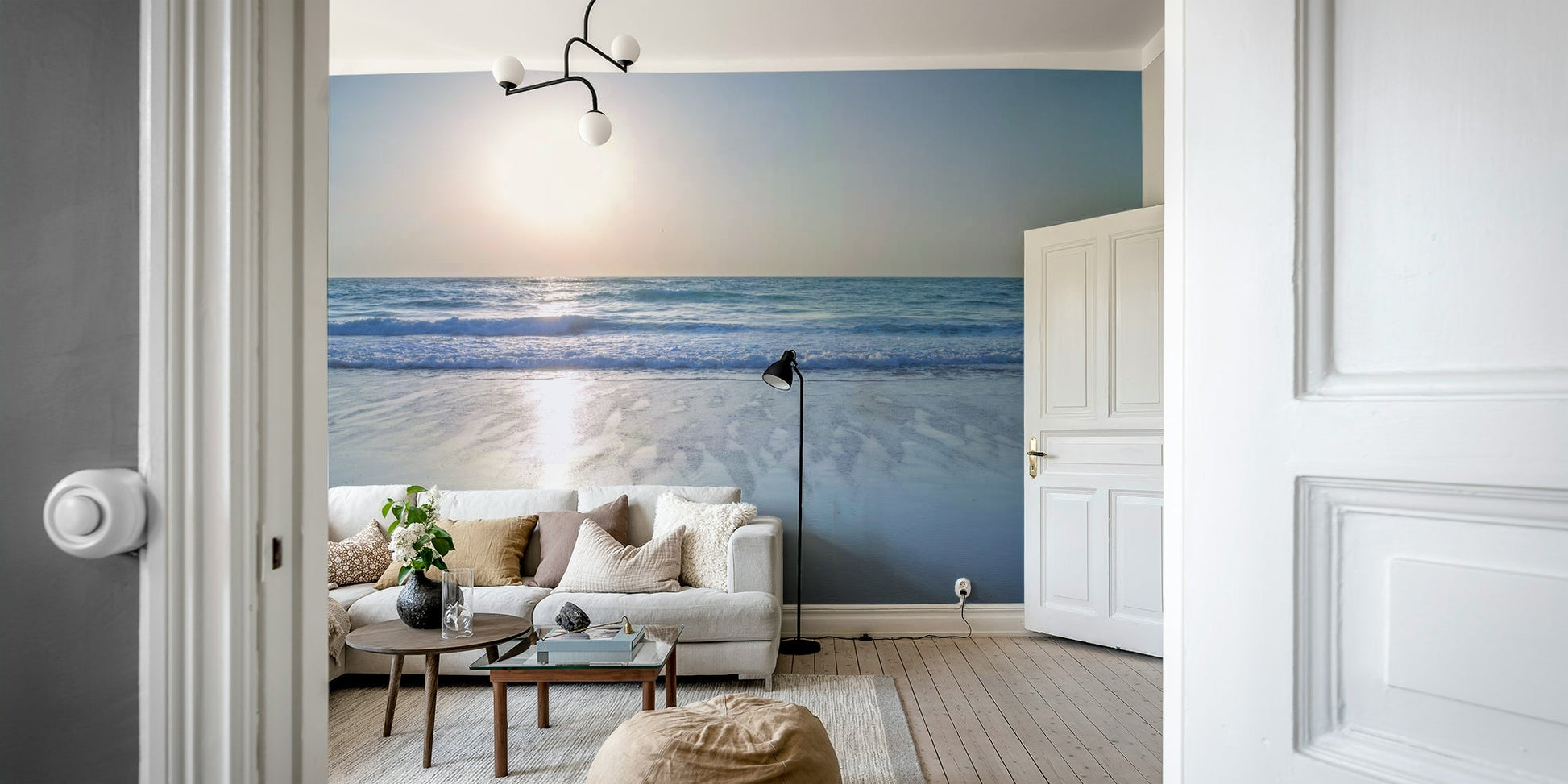 The style is peaceful and feels very connected to nature.

