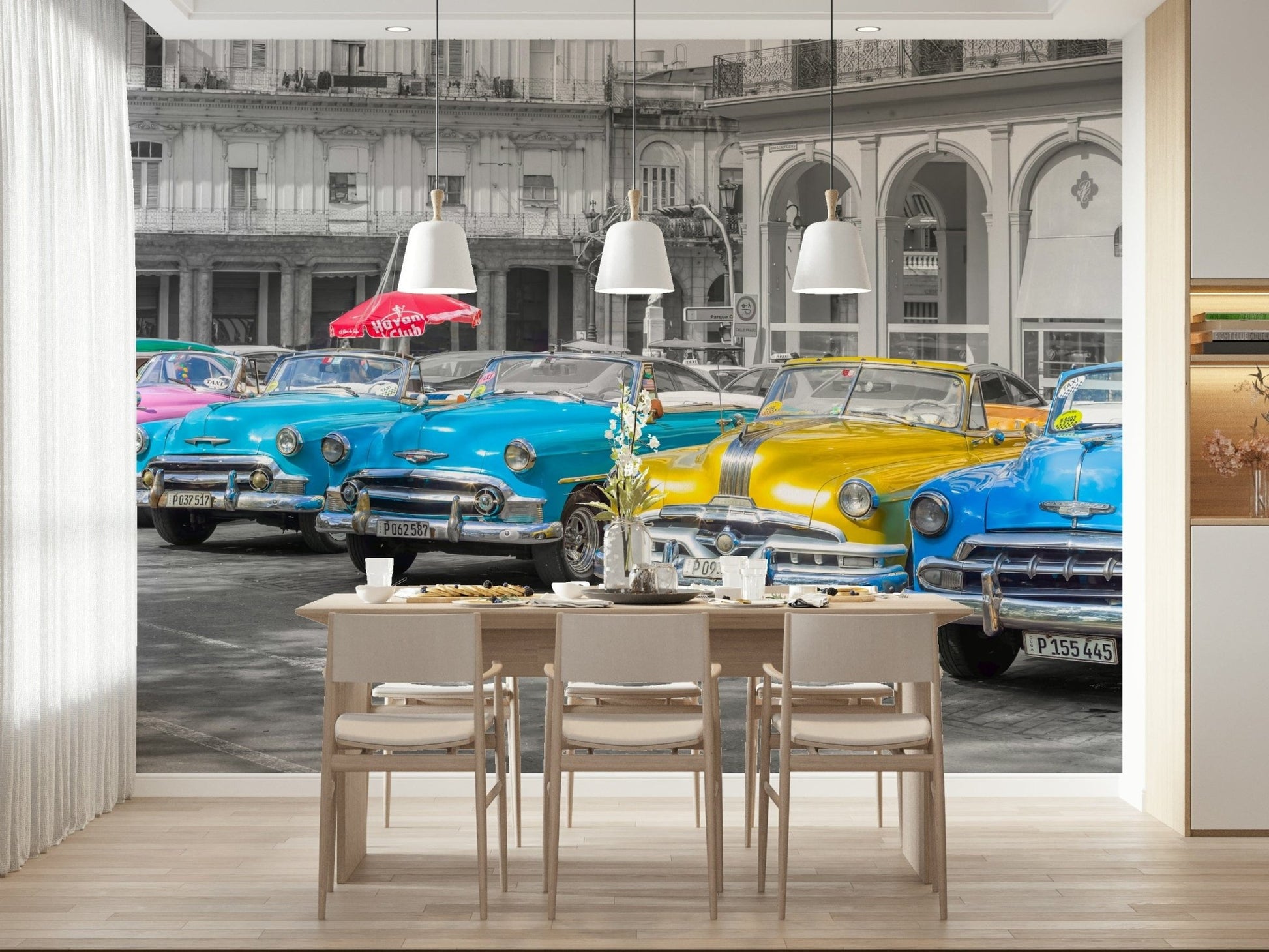 Old - school Rides Wall Mural