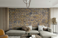 vintage style brick wallcovering

