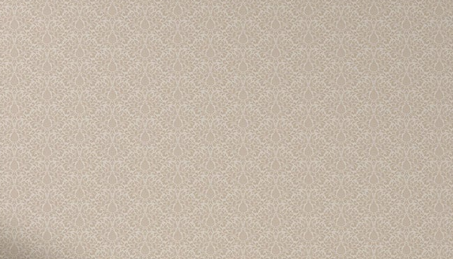 Beige Damask pattern Wallpaper Mural in your room — zoomed