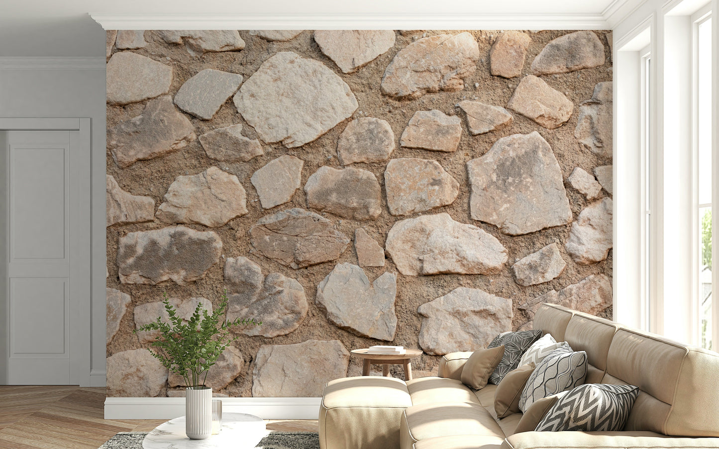 Old World Stone Wall Mural -2306810
