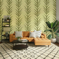 a simple palm leaf design

