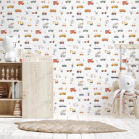 On the Go Vehicles Wallpaper⁠