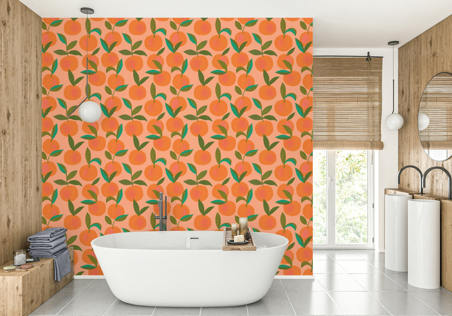 Orange Grove Wallpaper⁠