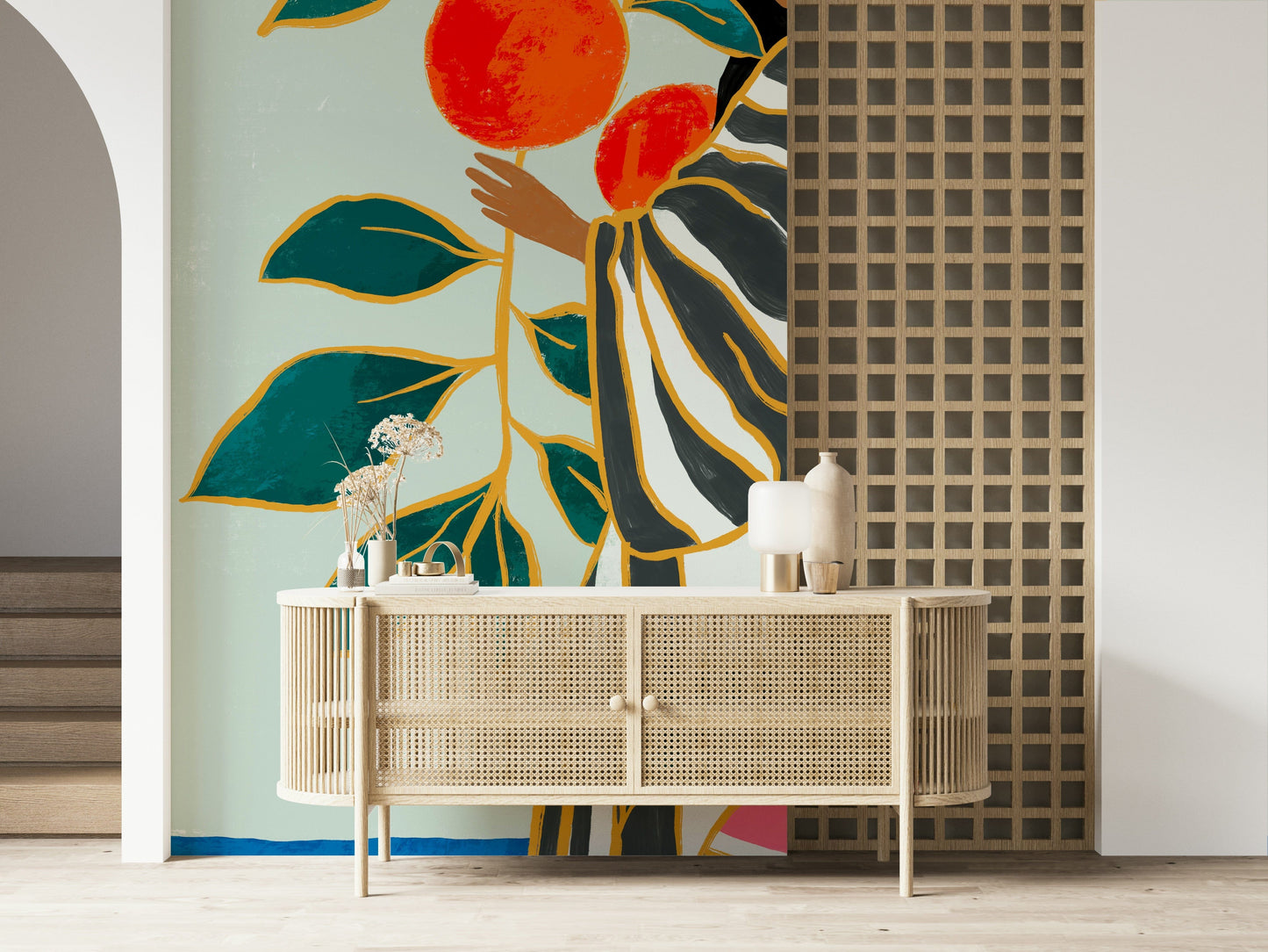 Il custode delle arance - murale