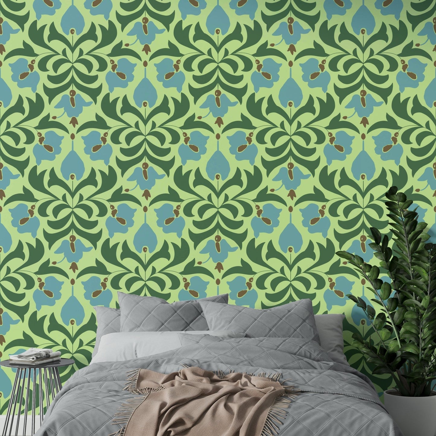 Orbisca - Botanical Balance Wallpaper⁠